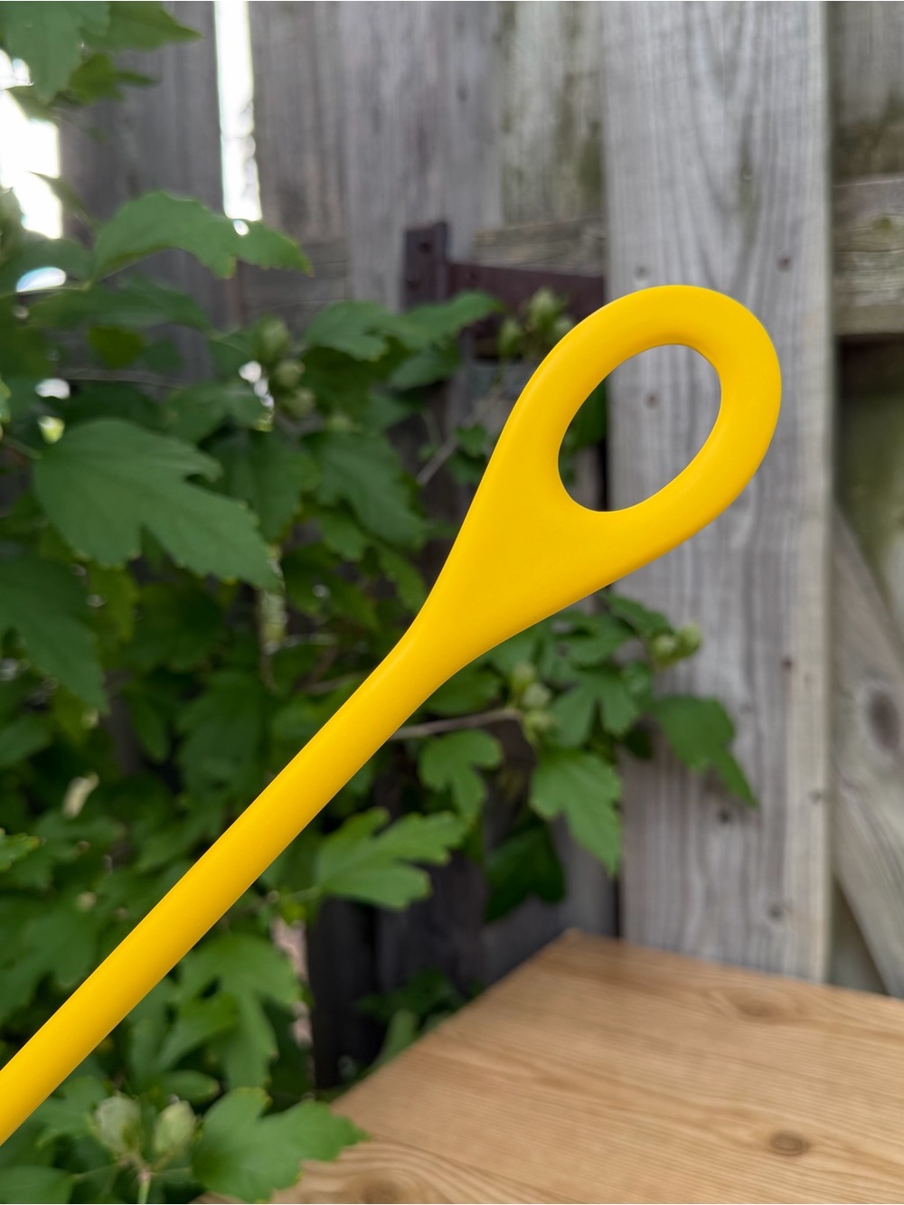 Rosti Vintage Bright Yellow Risotto Stirring Spoon Kitchen Utensil